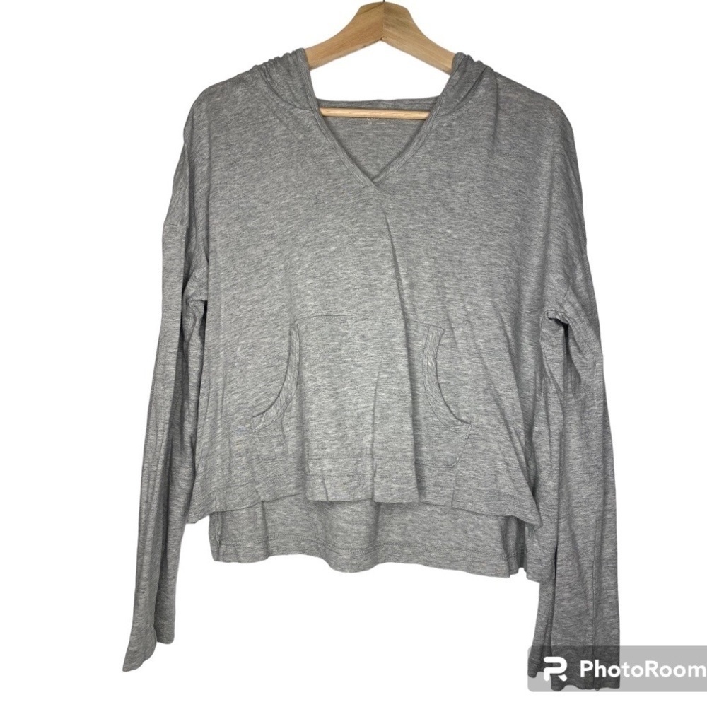 LOVE BY GAP LIGHTWEIGHT GRAY HOODIE SIZE MEDIUM